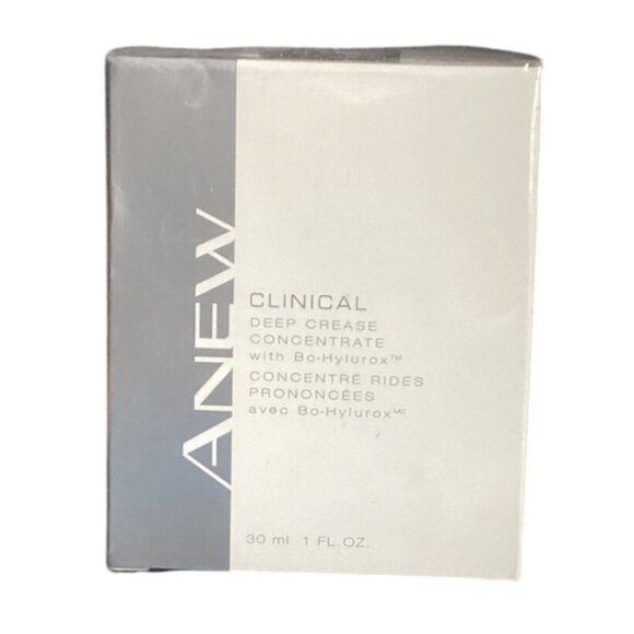 Avon Anew Clinical Deep Crease Concentrate 1 oz Bo-Hylurox Anti-Aging Skincar3 - Picture 4 of 5